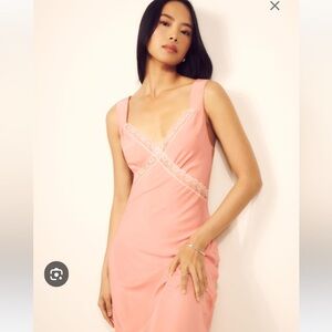 Reformation Provence silk dress